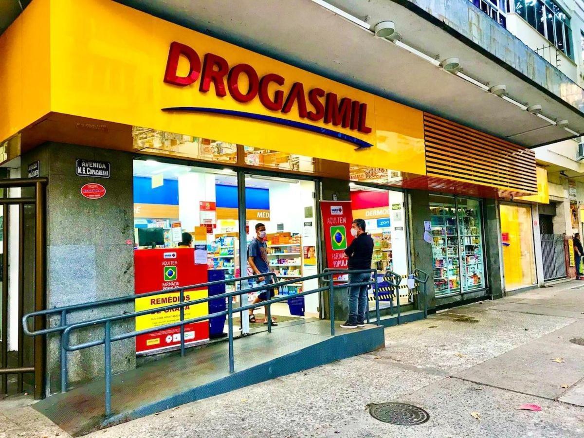 Encantos De Copacabana - 5 Hospedes E Praia ريو دي جانيرو المظهر الخارجي الصورة